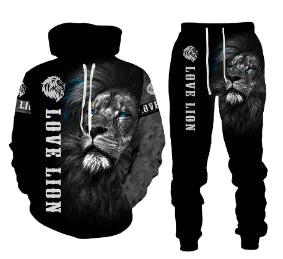 3D Printed Hoodie Set - Style and Comfort in One