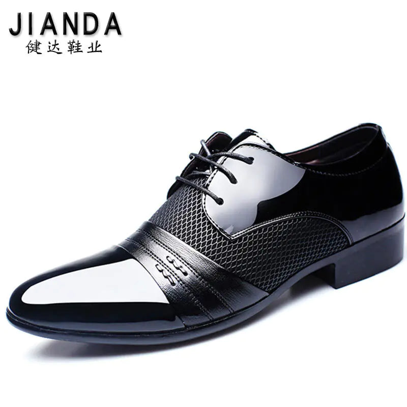 New Men's Business Casual Leather Shoes (Wholesale)