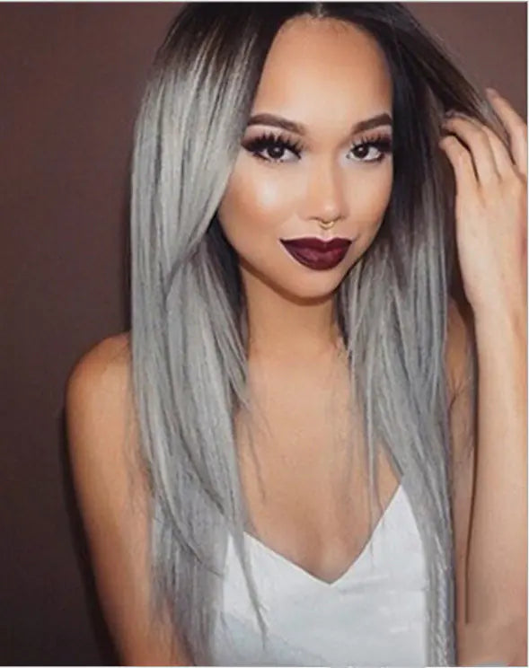 Gradual Long Straight Hair in Medium and Large Sizes