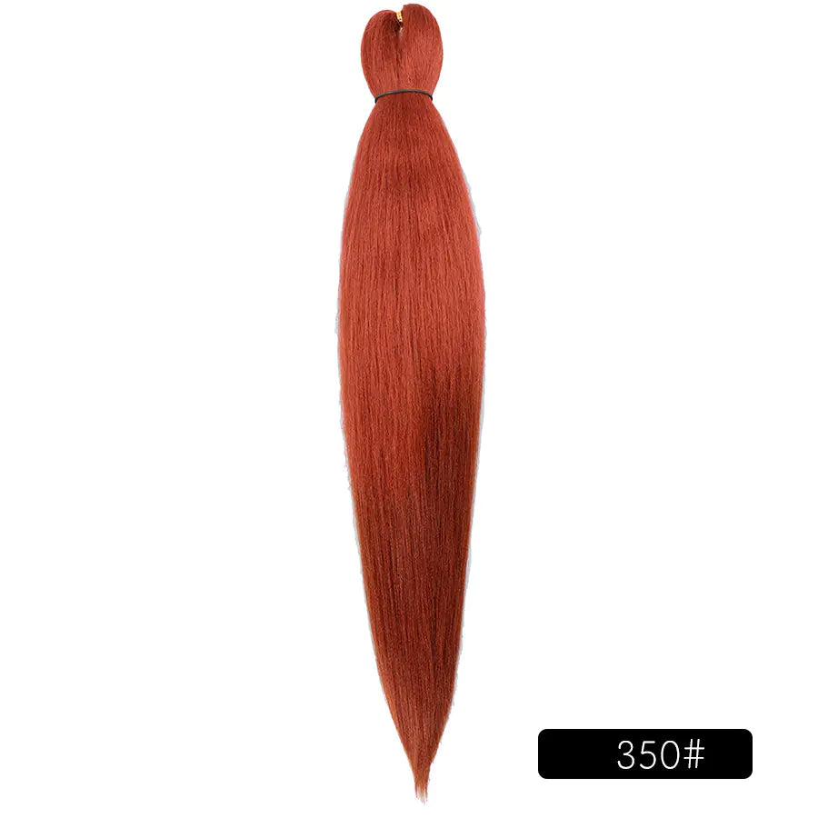 EZ Colorful Braided African Synthetic Hair Wig 26"