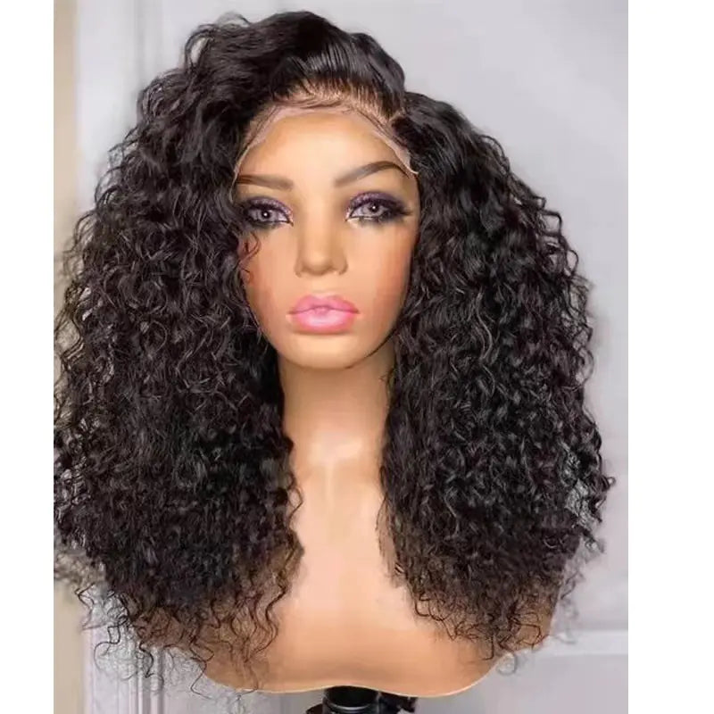 Long Curly Lace Wig for Women - European and American Style