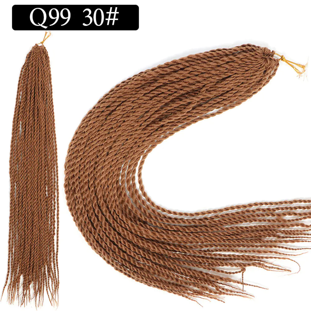 African Twist Braid Synthetic Hair Wig for Wholesale