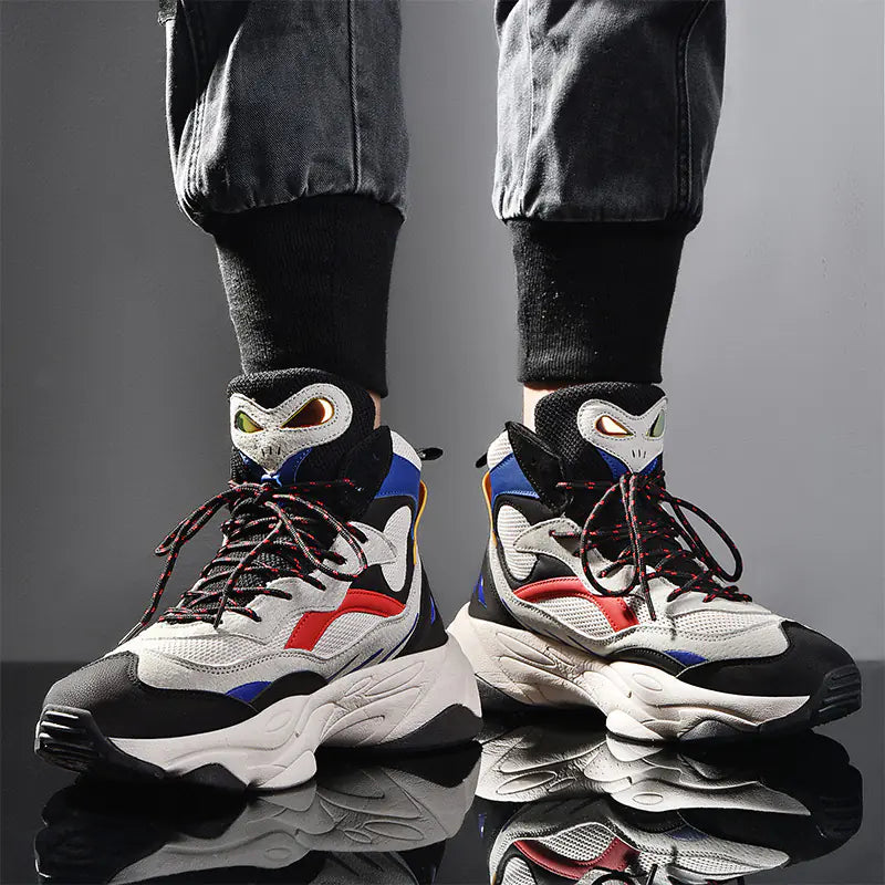 Men's Warm Winter Sneakers - Versatile Dad Shoes