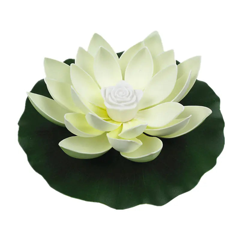 LED Lotus Flower Lamp for Water Decoration with Battery