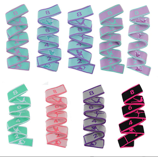 Elastic Yoga Resistance Band for Adults and Kids (One)