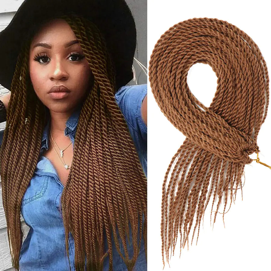 African Twist Braid Synthetic Hair Wig for Wholesale