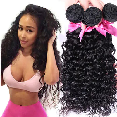 Peruvian Hair Wig with Curtain Style