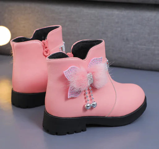 2020 Winter Newborn Leather Baby Shoes for Girls