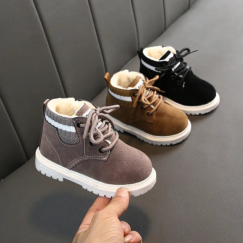 Children's Cotton Boots: Versatile Winter Retro Style