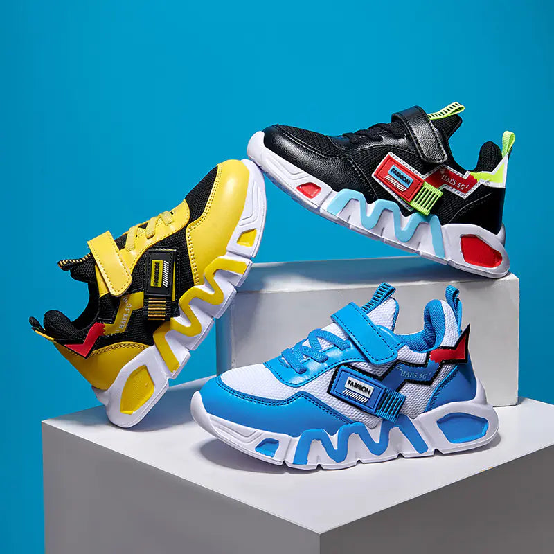 Boys' Athletic Sneakers 2022 Breathable Summer Shoes