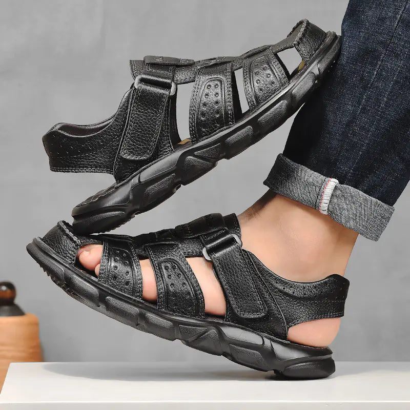 Retro Trend Velcro Casual Beach Shoes