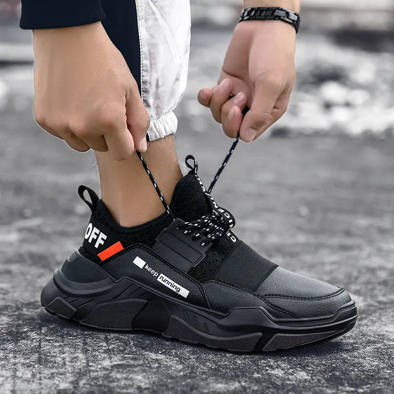 2019 Spring Breathable Men's Sneakers Casual Running Shoes