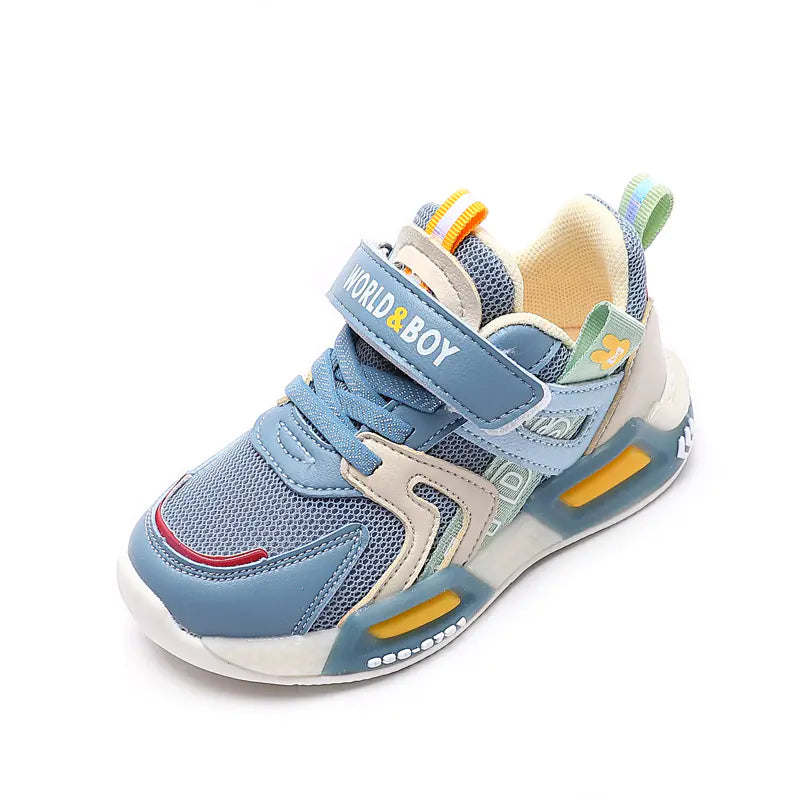Breathable Mesh Fabric Sneakers for Kids