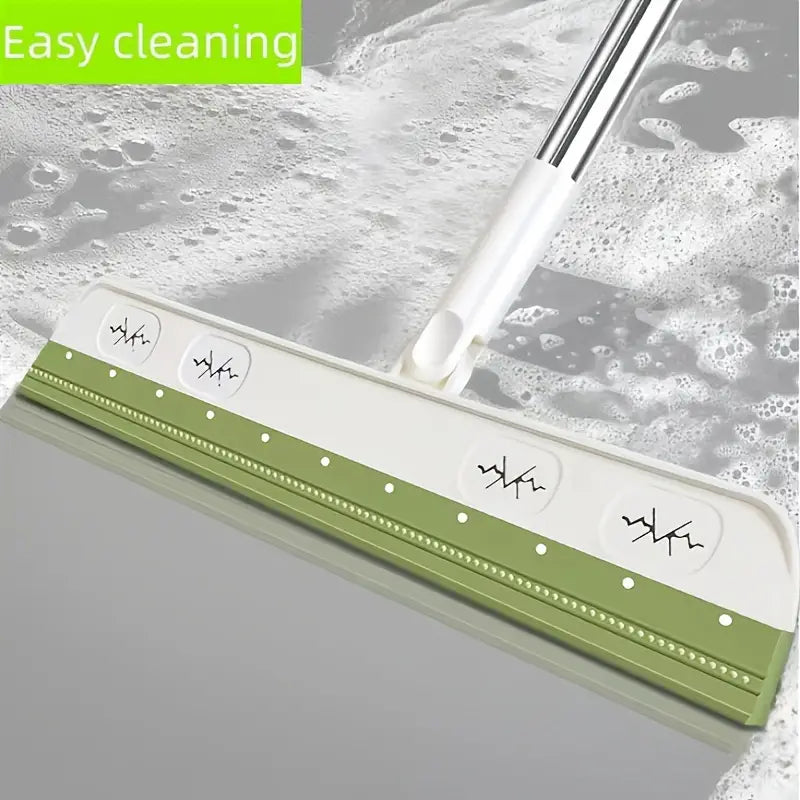 Silicone Broom for Home, Kitchen, and Bathroom Cleaning