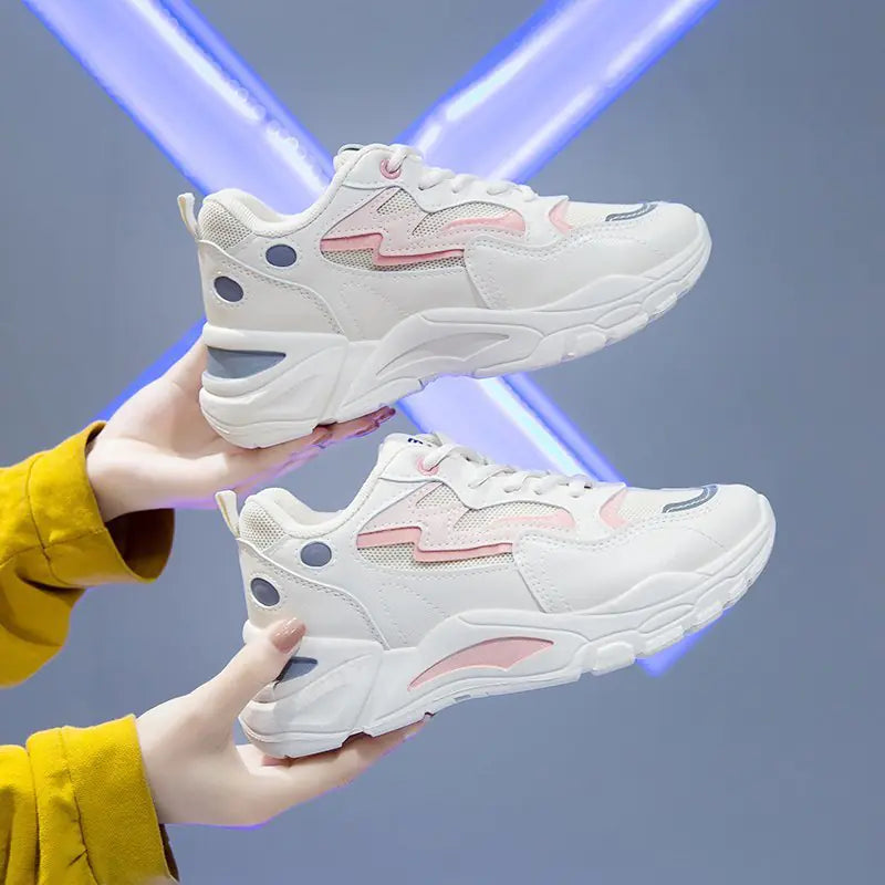 Fashionable Women's Mesh Sports Shoes - Autumn Style