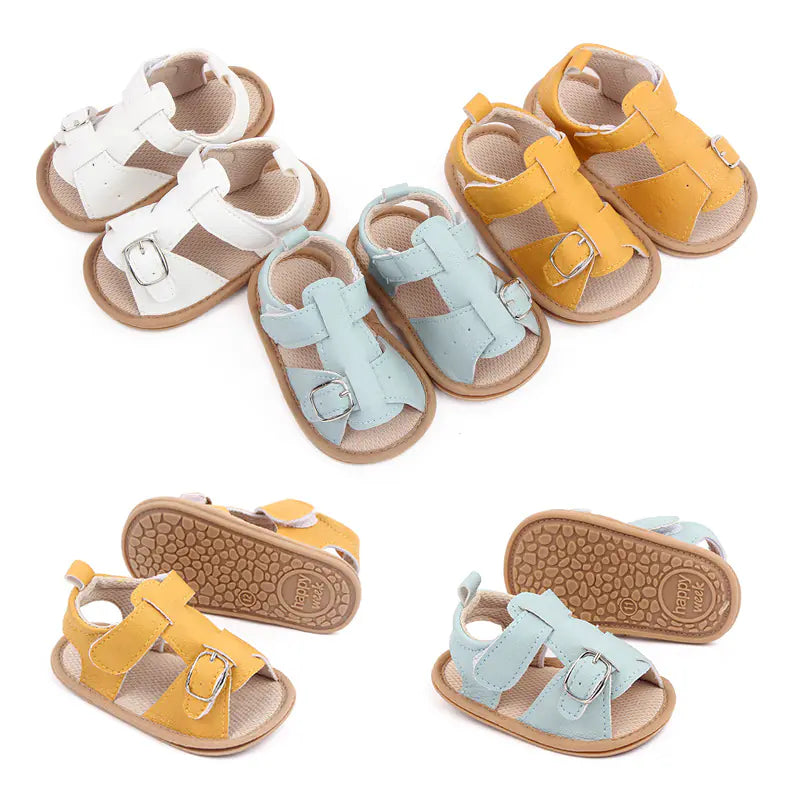 Baby First Walkers Leather Shoes for 0-18 Months