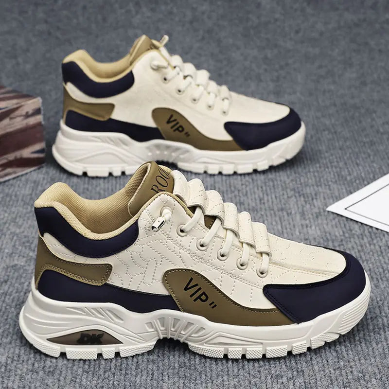 Men's Martin Boots - Retro Casual High-Top Shoes