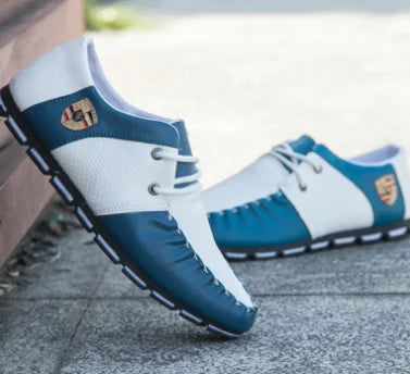 Spring Korean Trendy Men's Slip-On Casual Shoes