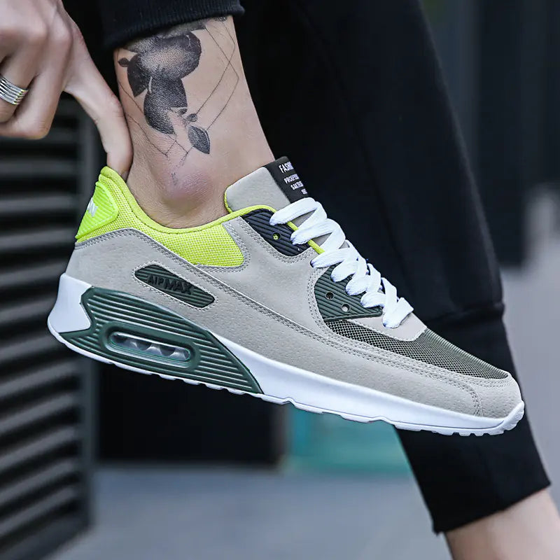 Men's Breathable Air Cushion Running Shoes (Fall Style)