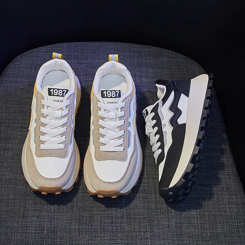 Spring Casual Thick Bottom Sports Shoes for Women