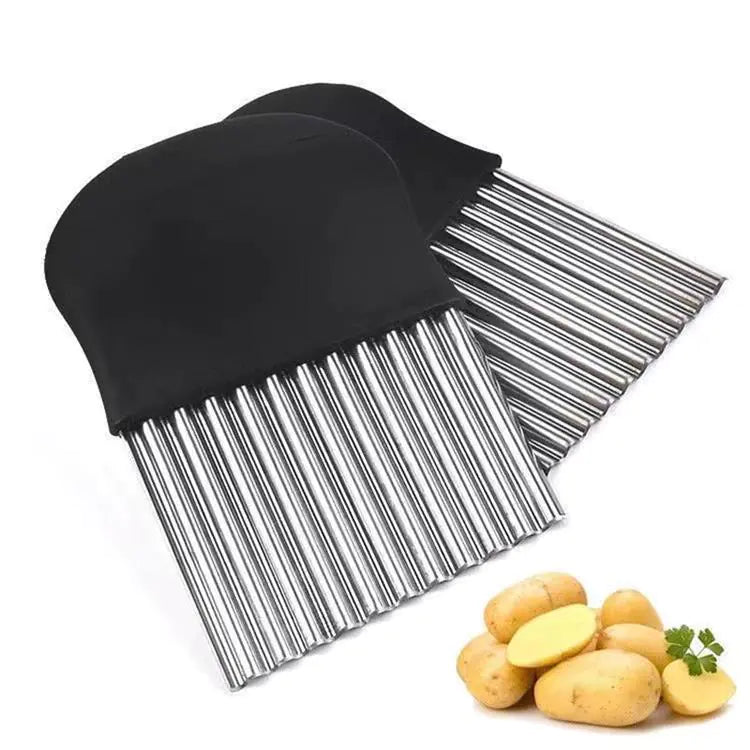 Stainless Steel Wavy Potato Cutter Kitchen Tool