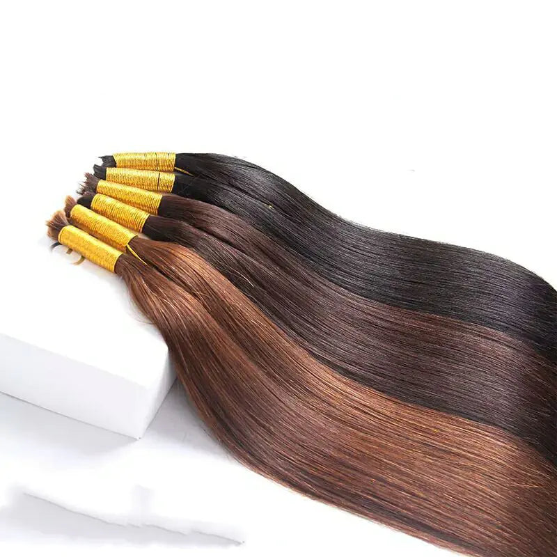 Crystal Hair Extensions with Real Human Hair for Women