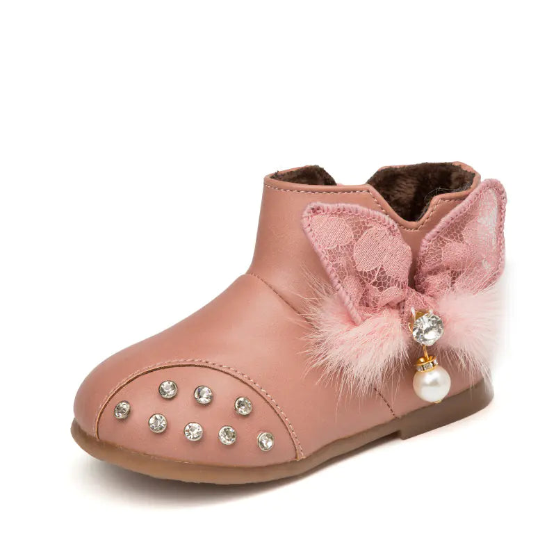 2020 Winter Newborn Leather Baby Shoes for Girls