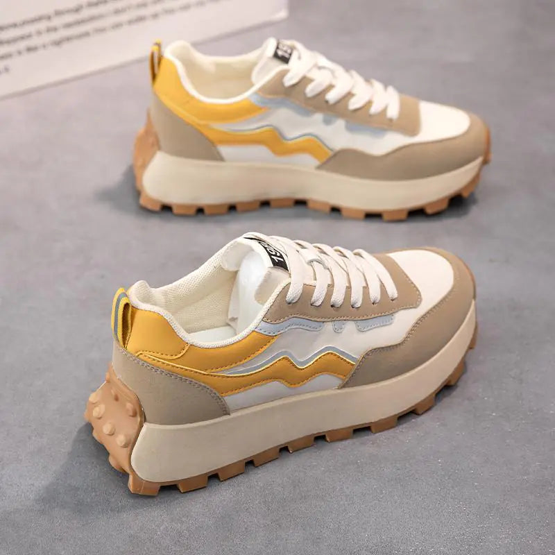 Spring Casual Thick Bottom Sports Shoes for Women
