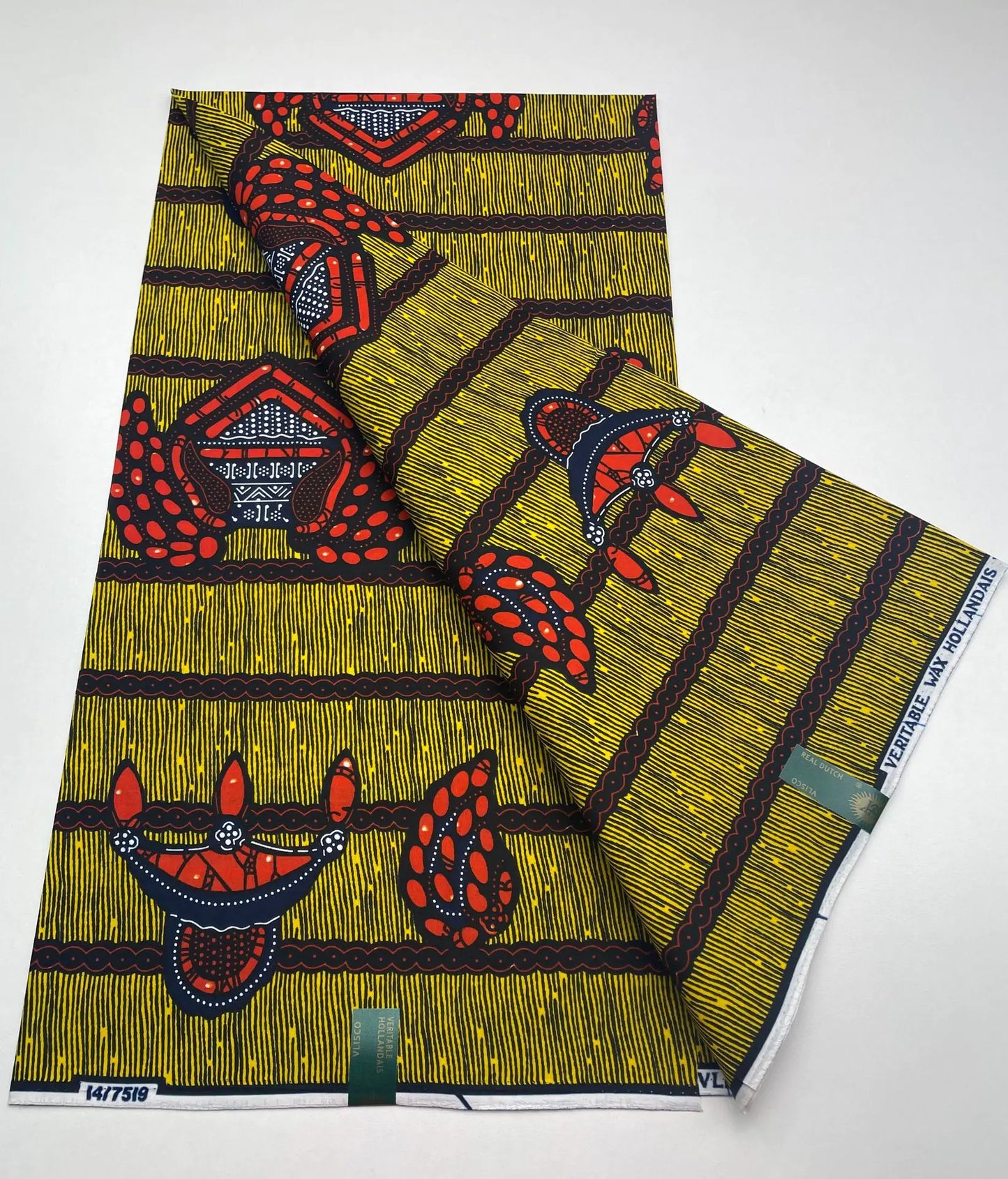 High-Quality African Wax Cotton Fabric for Dresses