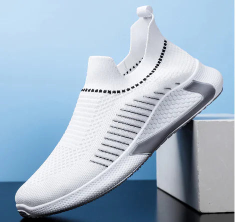 Men's Safety Shoes with Slip-Resistant Sole (Lightweight)