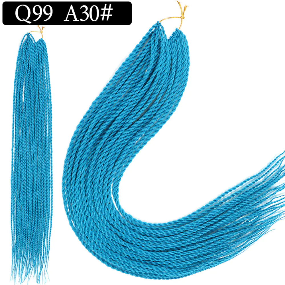 African Twist Braid Synthetic Hair Wig for Wholesale