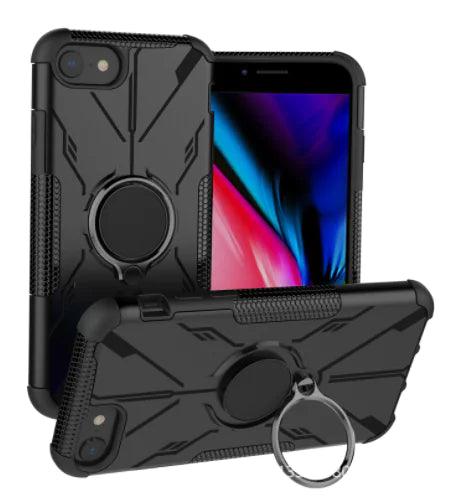 Two-in-One Anti-Fall Mobile Phone Case with Ring Bracket