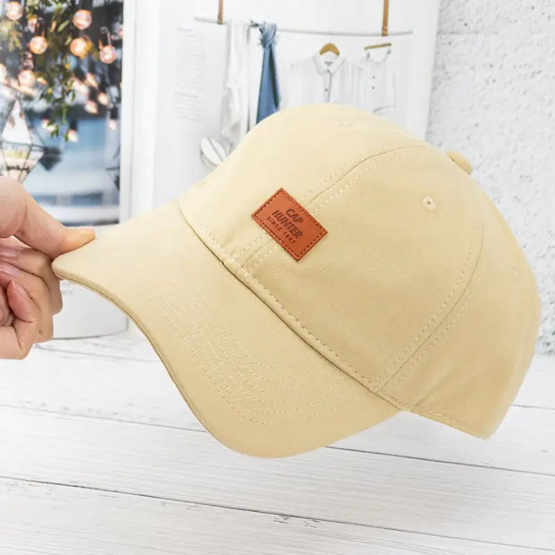 Fashionable Cotton Soft Top Baseball Hat for All