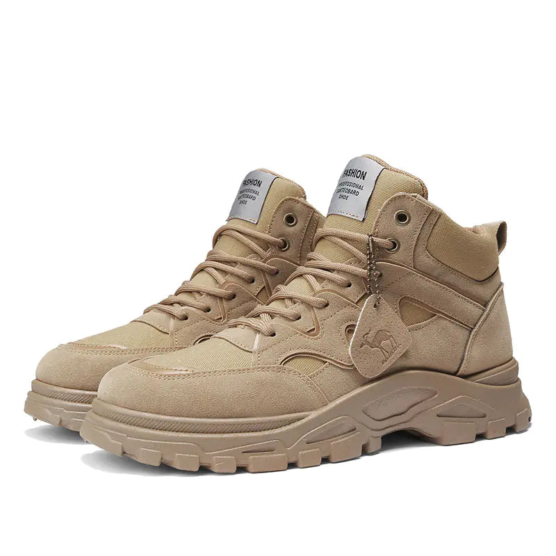 Retro High Top Thick Bottom Boots for Men (Fall/Winter)