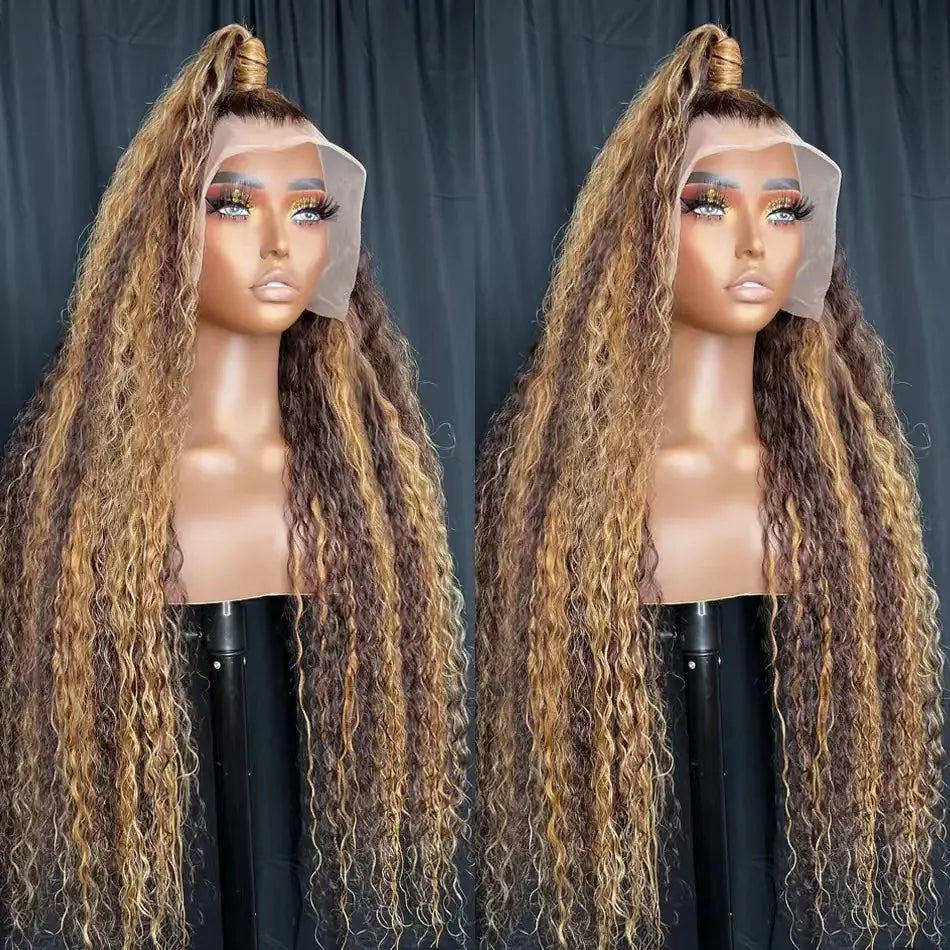Front Lace Pixie Wig - Long Curly Human Hair