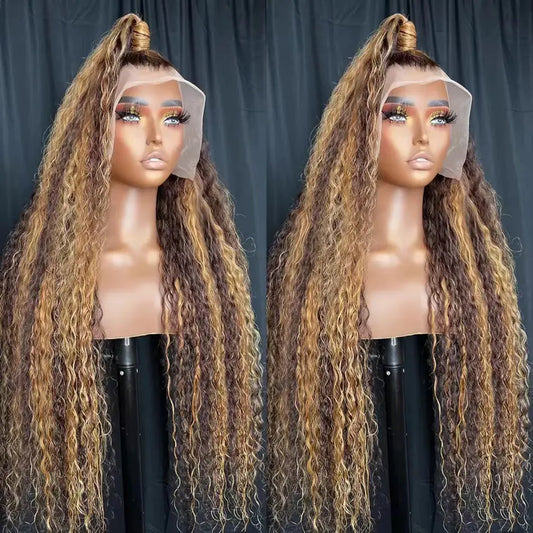 Front Lace Pixie Wig - Long Curly Human Hair
