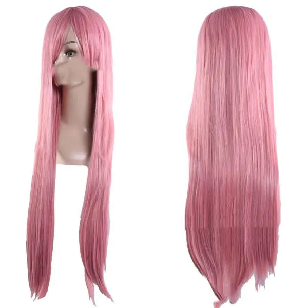 Long Straight Anime Wig with Natural Look