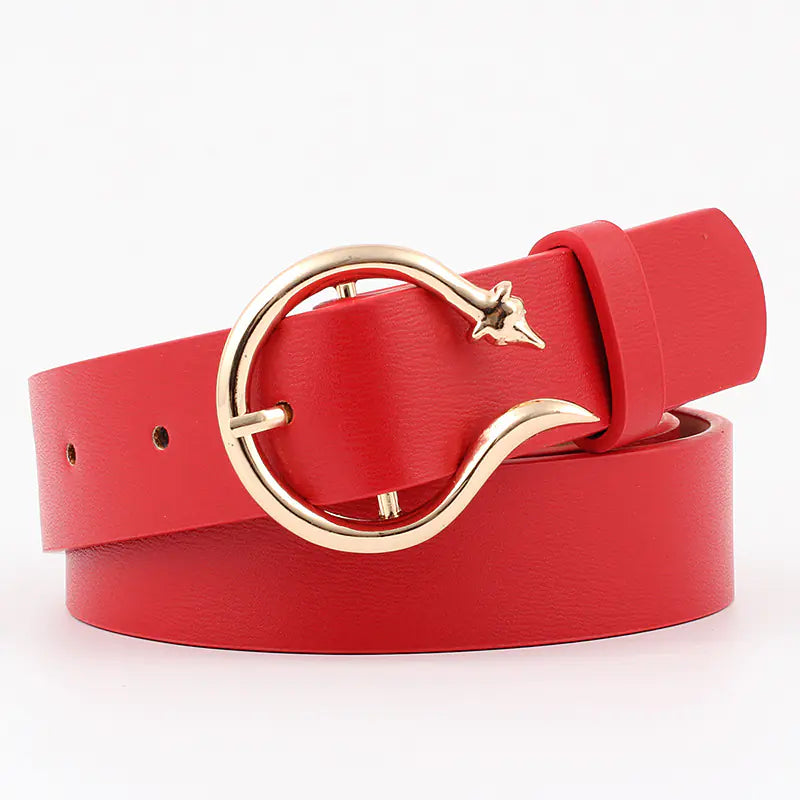 New Women's Wide Fashion Belt - Versatile Style
