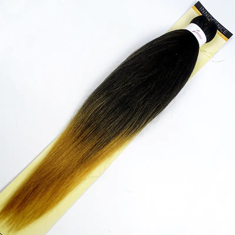 African Chemical Fiber Long Straight Cornrow Wig