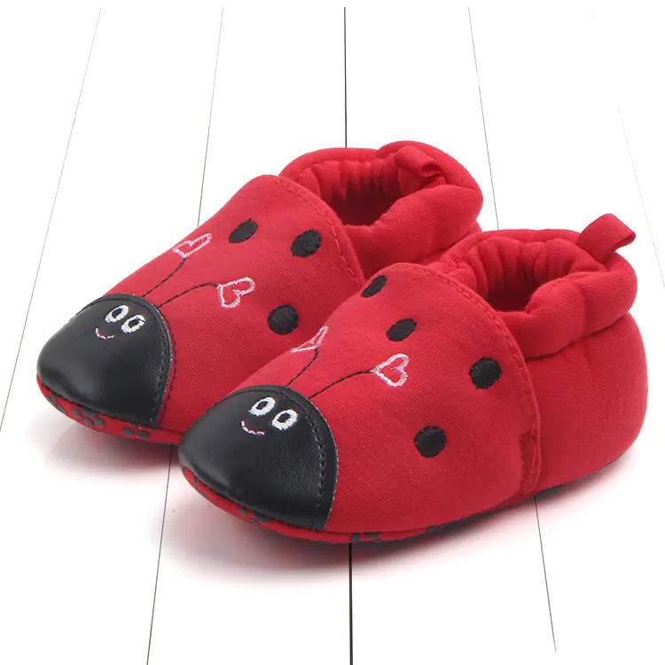 Wholesale Cotton Baby Walking Shoes with Soft Sole