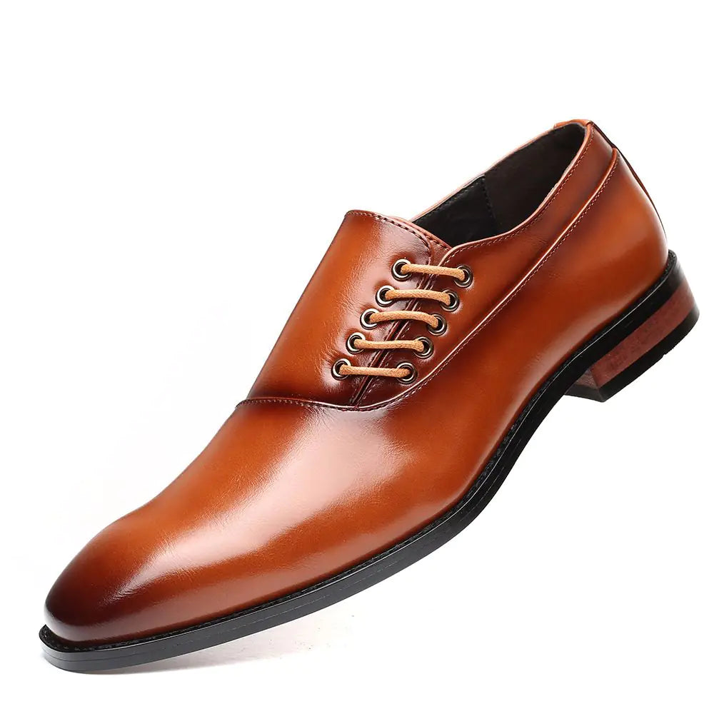 Men's Elegant Leather Shoes for Business and Casual Wear