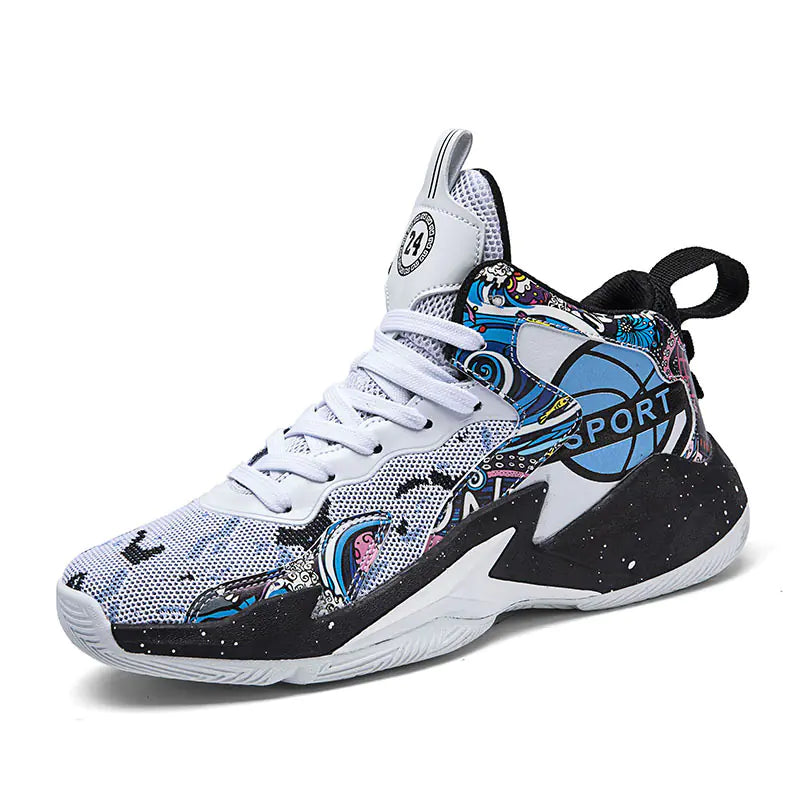 Men's Basketball Shoes - Spring New Breathable Sneakers