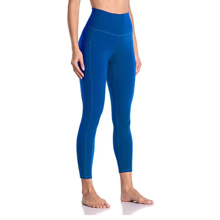 High Waist Peach Yoga Pants for Comfort and Style