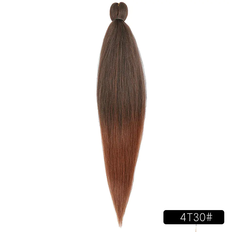 EZ Colorful Braided African Synthetic Hair Wig 26"