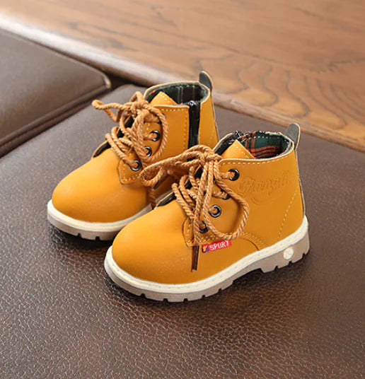 Children's Plush Short Martin Boots