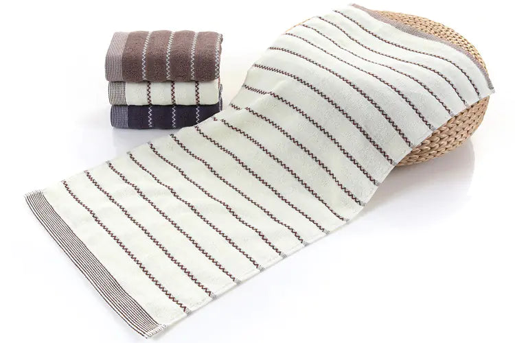 Soft Cotton Face Towel with Embroidery for Adults