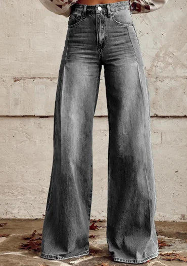 Aurelia Retro Flared Trousers for Women (Single Piece)