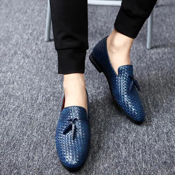 Tassel Leather Shoes for Men - British Style