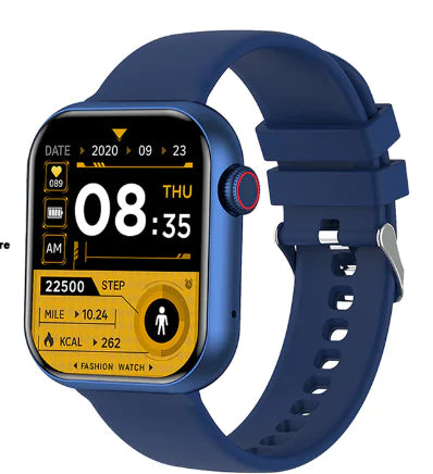 Smart Watch with Full Screen, Heart Rate, and Music