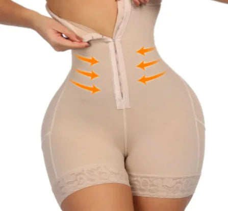 3-Breasted High-Waist Bodybuilding Girdle
